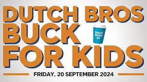 Dutch Bros Buck for Kids 2025 1 Dutch Bros Buck for Kids 2025